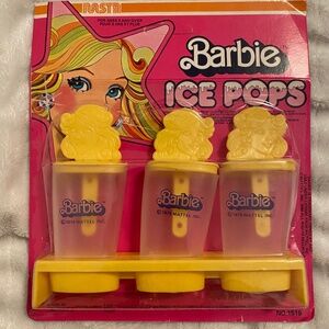 New Vintage Barbie Nasta Ice Pop Molds (1980)